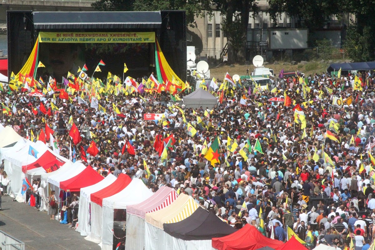 Kurdisches Kulturfest.