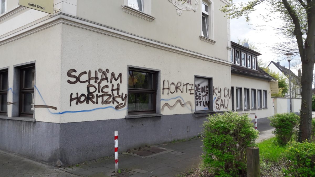 Schäm Dich Horitzky – Schäm Dich Stadtverwaltung!
