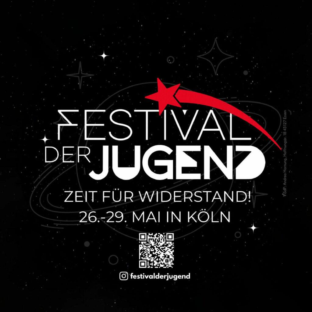 Fes­ti­val der Jugend 26. bis 28. Mai in Köln